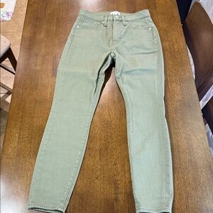 Maurices Sage Green Skinny Jeans